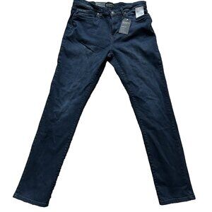 New Men's Retrofit Brand Slim Fit Jeans W32 L32 Dark Blue Wash
